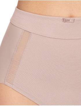 Высокие трусы Felina 280222 серо-коричневый, Цвет: серо-коричневый, Размеры: L, изображение 3