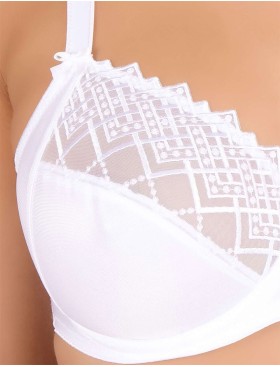 Мягкий бюстгальтер Felina 501 JOY белый, Цвет: белый, Размеры: 90H, изображение 5