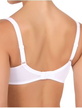 Мягкий бюстгальтер с подкроем Felina 519 MOMENTS белый, Цвет: белый, Размеры: 115D, изображение 3