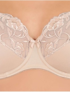 Мягкий бюстгальтер с подкроем Felina 519 MOMENTS песочный, Цвет: песочный, Размеры: 115D, изображение 5