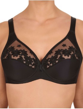 Мягкий бюстгальтер Felina 555 SWISS BRODERIE черный, Цвет: черный, Размеры: 75D