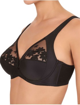 Мягкий бюстгальтер Felina 555 SWISS BRODERIE черный, Цвет: черный, Размеры: 75D, изображение 2