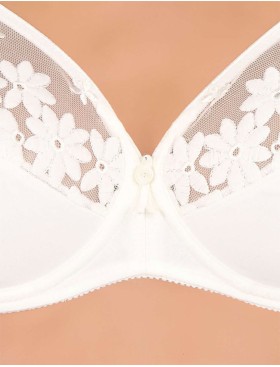 Мягкий бюстгальтер Felina 555 SWISS BRODERIE натуральный, Цвет: натуральный, Размеры: 75F, изображение 6