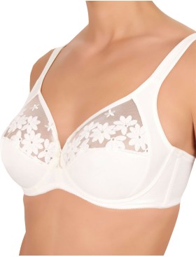 Мягкий бюстгальтер Felina 555 SWISS BRODERIE натуральный, Цвет: натуральный, Размеры: 75F, изображение 2