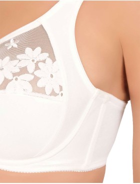 Мягкий бюстгальтер Felina 555 SWISS BRODERIE натуральный, Цвет: натуральный, Размеры: 75F, изображение 4