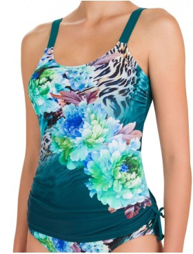 Танкини верх купальника Felina 5273290, Цвет: зеленый океан, Размеры: 80F