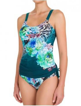 Танкини верх купальника Felina 5273290, Цвет: зеленый океан, Размеры: 80F, изображение 3