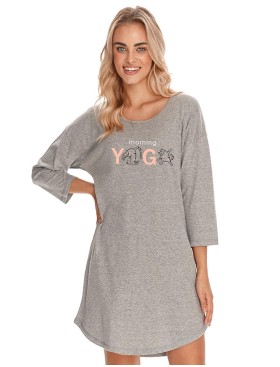 Сорочка из хлопка с рукавом Taro IDA 2776-02, Цвет: серый, Размеры: S