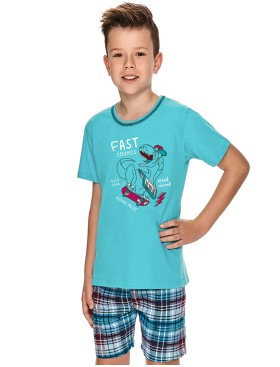 Хлопковая пижама для мальчиков Taro IVAN 2746-2747-02, Цвет: голубой, Размеры: 86