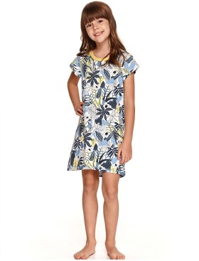 Сорочка для девочек Taro KALI 2512-01, Цвет: голубой, Размеры: 104, изображение 2