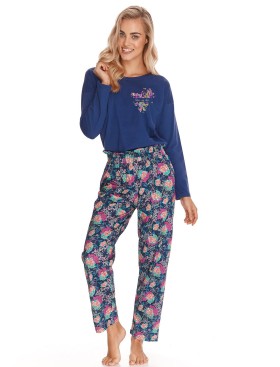 Пижама женская с брюками Taro KENZA 2773-02, Цвет: темно-синий, Размеры: M, изображение 2