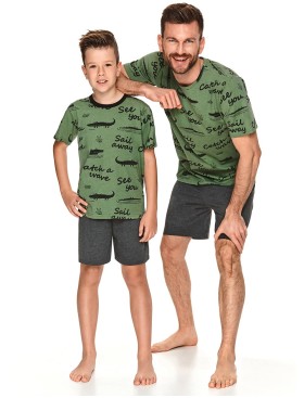 Пижама для мальчика Taro LUKA 2744-2745-01, Цвет: зеленый, Размеры: 98, изображение 2