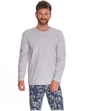 Серая мужская пижама Taro MASSIMO 2813-2814-01, Цвет: серый, Размеры: L