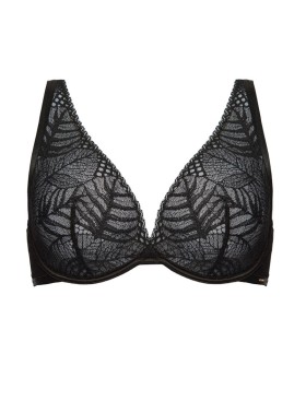 Кружевной бюстгальтер на монокаркасе Alles BEVERLY M BRALETTE черный, Цвет: черный, Размеры: 70C, изображение 8