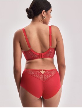 Кружевной бюстгальтер балконет Alles BEVERLY M красный, Цвет: красный, Размеры: 65F, изображение 6