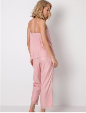 Пижама топ и штаны Aruelle NOELLE, Цвет: светло-розовый, Размеры: 2XL, изображение 3