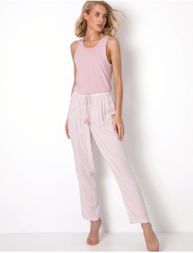 Пижама майка со штанами Aruelle VANESSA, Цвет: светло-розовый, Размеры: XS, изображение 3