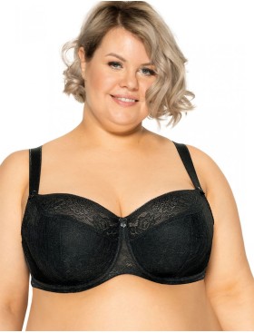 Бюстгальтер полумягкий Gaia 594 SANDY PU черный, Цвет: черный, Размеры: 70I, изображение 4