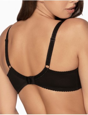 Бюстгальтер полумягкий Gaia 594 SANDY PU черный, Цвет: черный, Размеры: 70I, изображение 2