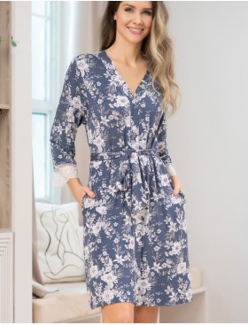 Халат трикотажный вискоза Mia-Amore CHLOE 1767, Цвет: мультиколор, Размеры: 3XL