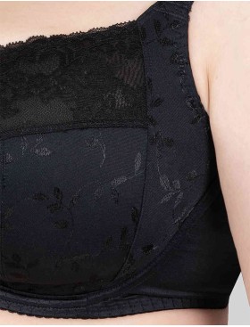 Бюстгальтер мягкий Milavitsa 102770 / 122770 черный, Цвет: черный, Размеры: 85J, изображение 4