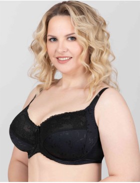 Бюстгальтер мягкий Milavitsa 102770 / 122770 черный, Цвет: черный, Размеры: 85J, изображение 3