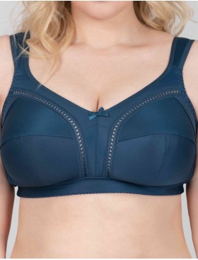 Бюстгальтер мягкий без косточек Milavitsa 104040 / 124040 синий топаз, Цвет: синий топаз, Размеры: 85D