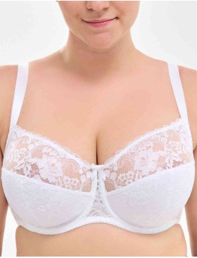 Бюстгальтер полумягкий Milavitsa 116180 белый, Цвет: белый, Размеры: 75C