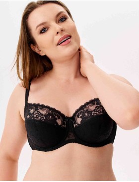 Бюстгальтер полумягкий Milavitsa 116180 черный, Цвет: черный, Размеры: 90C, изображение 3