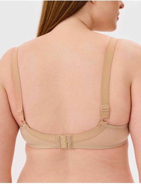 Бюстгальтер мягкая чашка Misstyle 2511 обжаренный миндаль, Цвет: обжаренный миндаль, Размеры: 75E, изображение 2