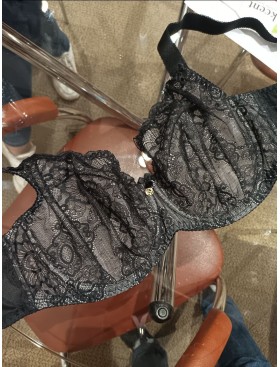 Бюстгальтер мягкий с подкроем Akcent A-48 M, Цвет: черный, Размеры: 70L, изображение 3