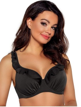 Бюстгальтер купальный мягкая чашка AVA SK213 черный, Цвет: черный, Размеры: 85B, изображение 3