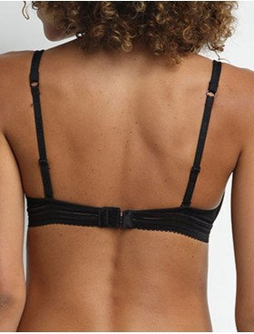 Гладкий формованный бюстгальтер Dim INVISIFIT 03AL черный, Цвет: черный, Размеры: 70A, изображение 2