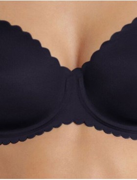 Бесшовный бюстгальтер Dim BODY TOUCH 040A черный, Цвет: черный, Размеры: 70C, изображение 4