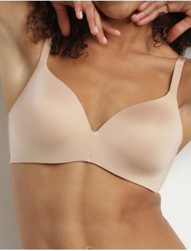 Бюстгальтер без косточек с треугольной чашкой Dim INVISIFREE 07HD телесный, Цвет: телесный, Размеры: 70A