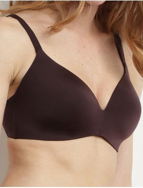 Бюстгальтер без косточек с треугольной чашкой Dim INVISIFREE 07HD коричневый, Цвет: коричневый, Размеры: 70A