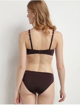 Бюстгальтер без косточек с треугольной чашкой Dim INVISIFREE 07HD коричневый, Цвет: коричневый, Размеры: 70A, изображение 5