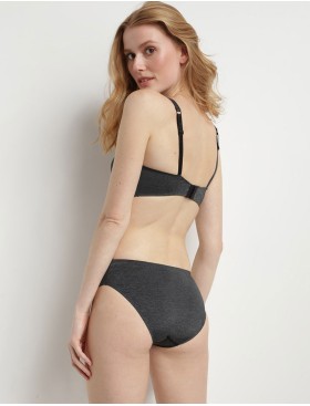 Бюстгальтер без косточек с треугольной чашкой Dim INVISIFREE 07HD серый, Цвет: серый, Размеры: 75C, изображение 5