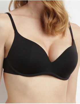 Бюстгальтер пуш-ап без косточек Dim INVISIFREE 07HE черный, Цвет: черный, Размеры: 75A