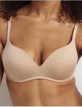 Бюстгальтер пуш-ап без косточек Dim INVISIFREE 07HE телесный, Цвет: телесный, Размеры: 80C