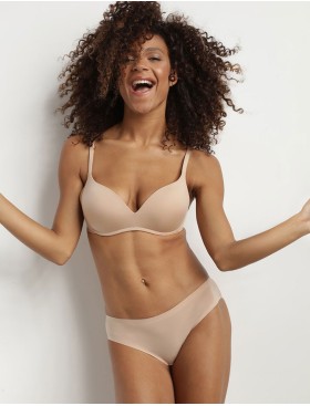 Бюстгальтер пуш-ап без косточек Dim INVISIFREE 07HE телесный, Цвет: телесный, Размеры: 80C, изображение 4