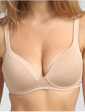 Бюстгальтер без косточек Dim GENEROUS INVISIBLE 0A75 телесный, Цвет: телесный, Размеры: 75D