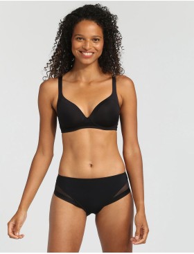 Бюстгальтер без косточек Dim GENEROUS INVISIBLE 0A75 черный, Цвет: черный, Размеры: 80B, изображение 6