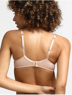 Гладкий бюстгальтер на каркасах Dim GENEROUS INVISIBLE 0CS8 телесный, Цвет: телесный, Размеры: 75B, изображение 2