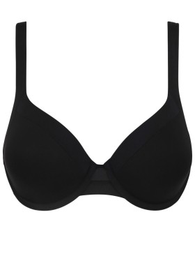 Гладкий бюстгальтер на каркасах Dim GENEROUS INVISIBLE 0CS8 черный, Цвет: черный, Размеры: 75C, изображение 6