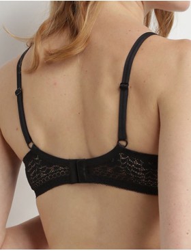 Кружевной легкий бюстгальтер Dim SUBLIM 0CDM черный, Цвет: черный, Размеры: 70A, изображение 2