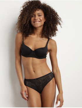 Формованный бюстгальтер Dim SUBLIM 0CDO черный, Цвет: черный, Размеры: 70A, изображение 4