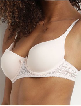 Формованный бюстгальтер Dim SUBLIM 0CDO белая роза, Цвет: белая роза, Размеры: 75B