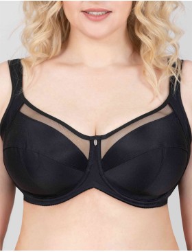 Бюстгальтер мягкий Milavitsa 100150 / 120150 / 100152 черный, Цвет: черный, Размеры: 80C