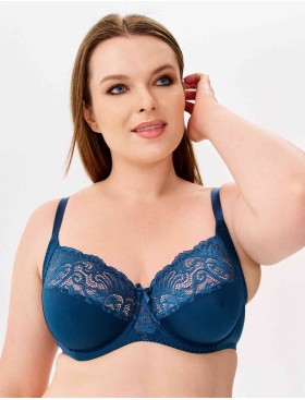 Бюстгальтер мягкий Milavitsa 100151 / 120151 синий топаз, Цвет: синий топаз, Размеры: 85C, изображение 5